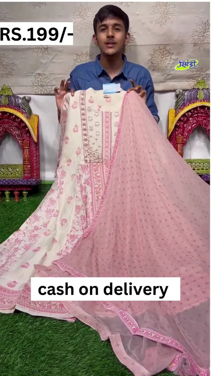 Fashion’s Heavy Embroidered Worked Plazzo Pair